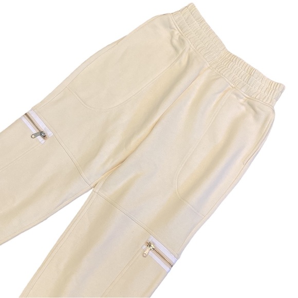Current/Elliott Pants - NWT Current Elliott The Leon Sweatpants Joggers in Antique White